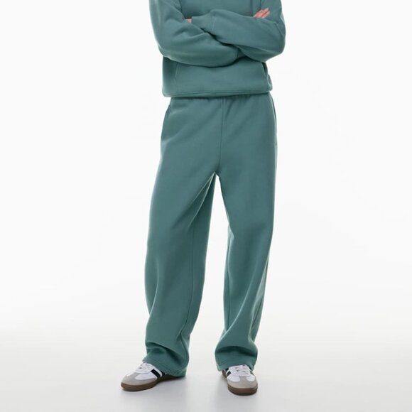 Aritzia Cozy Sweatfleece Boyfriend Balloon Sweatpant - Tidal Blue - Picture 1 of 9